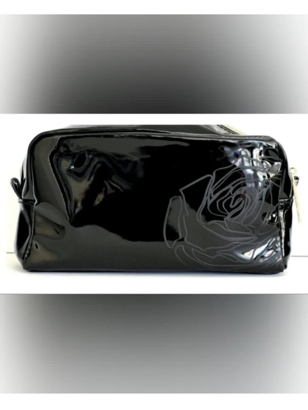 Lancome Makeup Bag Black Cosmetic Case Travel Pouch Toiletry Kit Organizer NEW